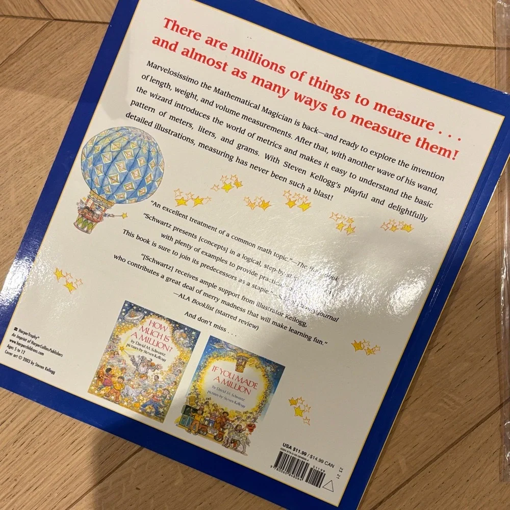 Children’s Math Picture Book Bundle Place Value & Measurement